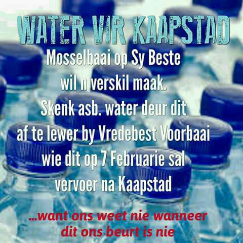 water na Kaapstad 6